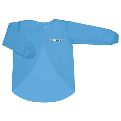 Grembiulino da pittura Lebez Saccuccioli 45x60 cm - manica lunga - colori assortiti - 5042